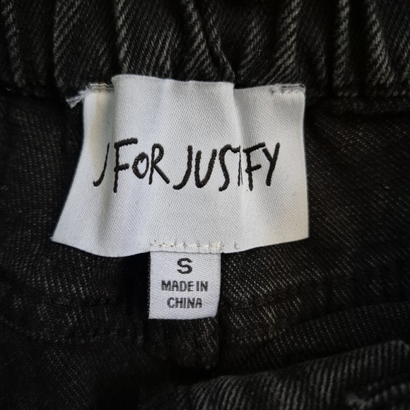 J For Justify Black Denim Skirt - Picture 3 of 3